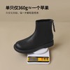 ZHR新中式短靴女2024新款高级废土风平底女靴法式圆头短筒马丁靴 商品缩略图4