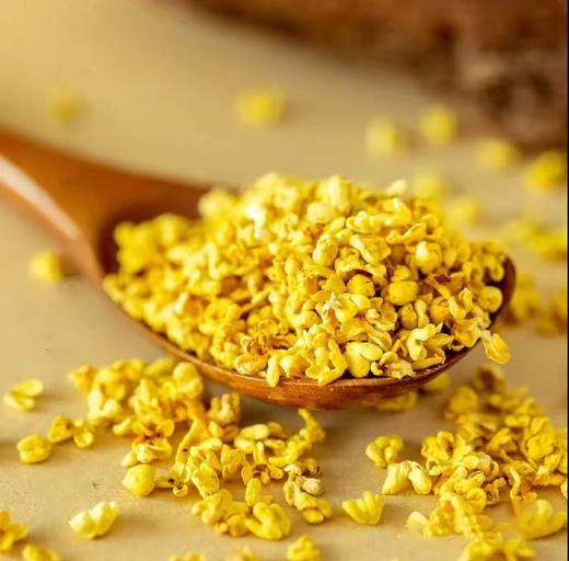 【包邮】慢沏冻干金桂  金黄、饱满香气扑鼻、非烘干，无硫熏 去梗去叶、无黑朵瘪花，4个人一上午只能挑4斤，真正手工精挑细选 商品图0