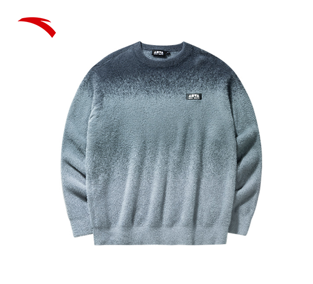 安踏情侣款潮流针织毛衣男女同款保暖宽松休闲上衣172448708