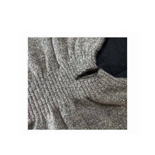 断码特价  特制纱线修身气质针织毛衣连衣裙 商品图4