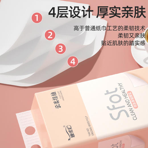9.9包邮 厂家直发 大规格挂式抽纸纸巾网红同款卫生纸面巾纸擦手纸加厚 商品图0