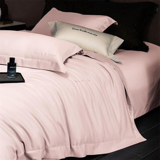 【门店经典款天丝磨毛升级款】80支天丝棉磨毛四件套 丝滑柔软升温磨毛套件 商品图5