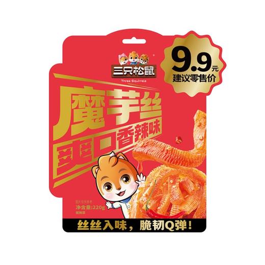 三只松鼠220g爽口香辣味魔芋丝 商品图0