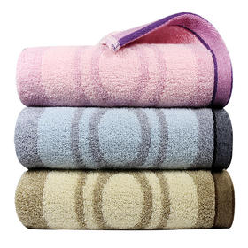 洁丽雅（Grace）毛巾家纺 简爱纯棉舒适毛巾3条装8992