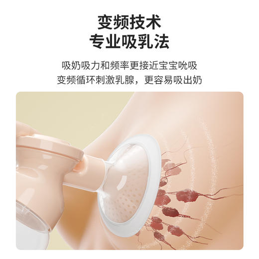 小白熊双边电动吸奶器HL-3002(新旧包装更替中，随机发货) 商品图3