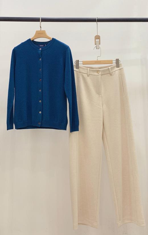 高腰羊毛直筒裤 商品图6