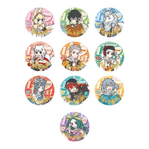 非人哉 生活艺术家系列 马口铁徽章 吧唧 10包/盒 国谷 商品图0