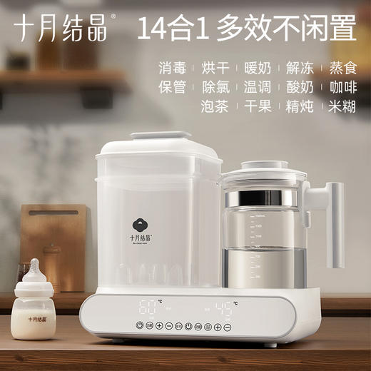 【国补15%】恒温热水壶婴儿多合一调奶器宝宝温奶器智能消毒器带烘干 商品图3