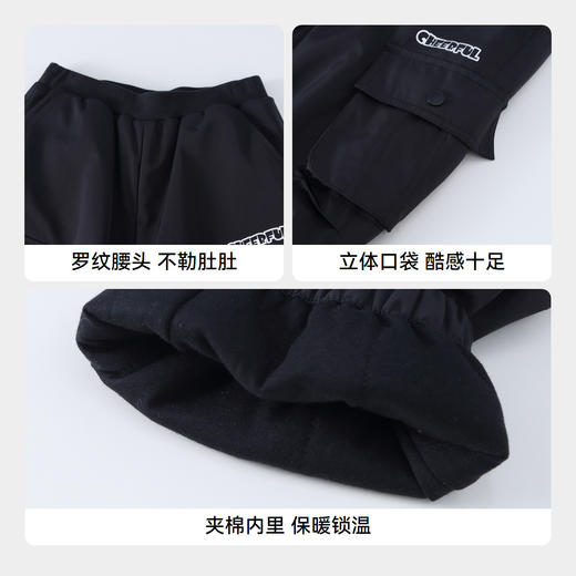 男童潮酷工装棉裤冬季新款安奈儿童装实体店同款XB446840 商品图4