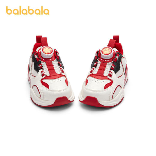 巴拉巴拉童鞋儿童运动鞋女童老爹鞋2025春季新红色新年鞋子拜年鞋 商品图4
