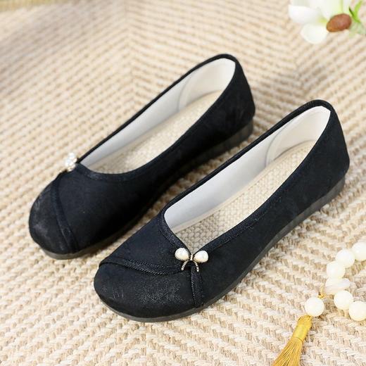 老北京布鞋软底舒适厚底妈妈鞋防滑BS2309 商品图0