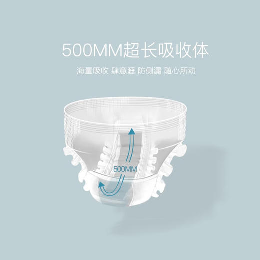 BEABA 花晨月夕裤型卫生巾夜用量多安心裤均码3片*4包 商品图3