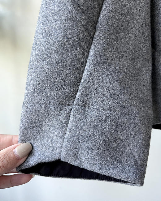 THS 10.28-限时 鸟家GAMASL男士软壳风帽拉链羊毛混纺外套 2色 AF1006 商品图11