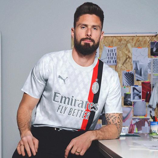 彪马23-24赛季AC米兰客场球员版比赛球衣成人男770390 02 商品图1