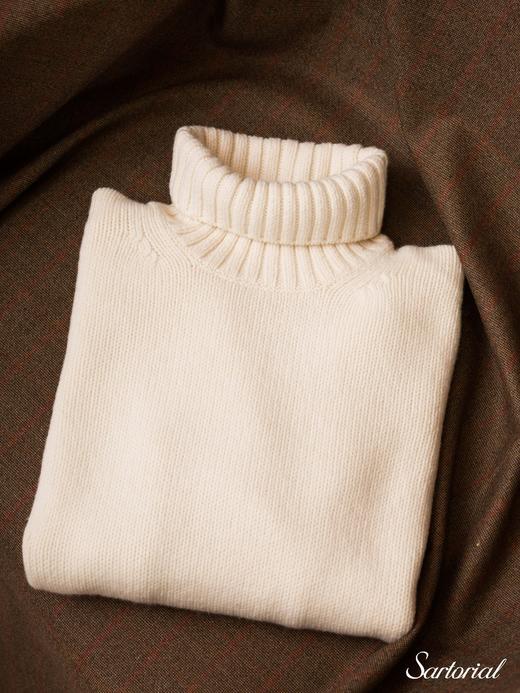 Cruciani 白色羊绒羊毛高领 商品图0