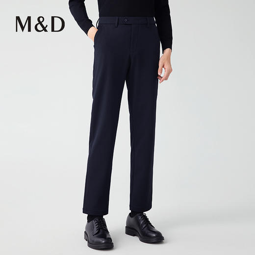 【名盾】【偏大一码】绵羊毛复合休闲裤，加厚保暖，三种裤长M0CB12X84D 商品图2