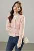 amadella 法式优雅甜美格纹针织外套 17601 商品缩略图0