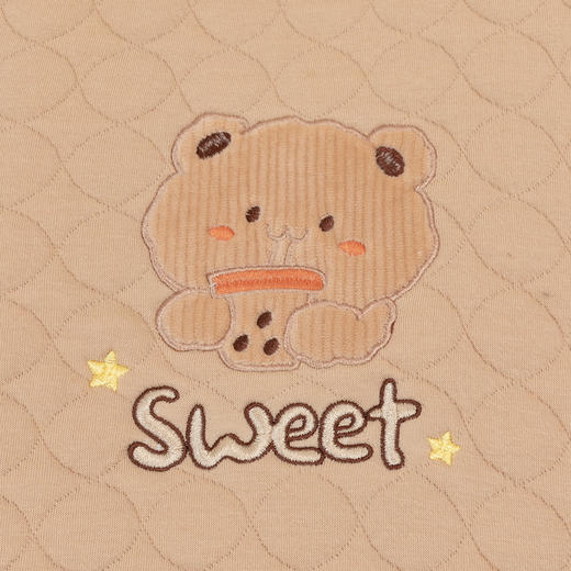 贝贝怡童装儿童家居服保暖加厚2024新款秋冬季男童套装睡衣打底衫ZB4DT002 商品图8