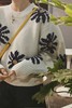 LNNNS 法式短款雏菊图案针织上衣 17602 商品缩略图3