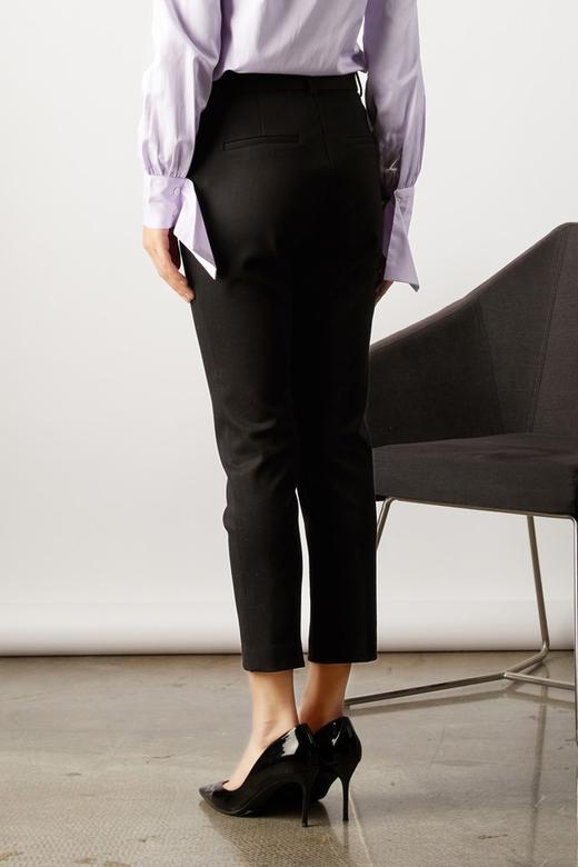 ESTELLICA 简约黑色修身长裤 10876 商品图2