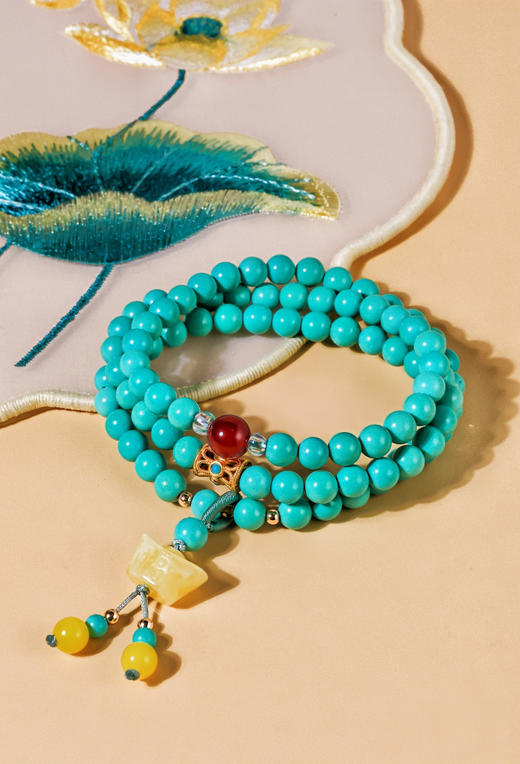 绿松石108颗5.5mm 商品图0