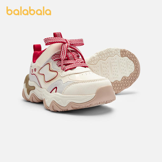 巴拉巴拉童鞋儿童运动鞋女童老爹鞋2025春季新款潮休闲鞋子拜年鞋 商品图1