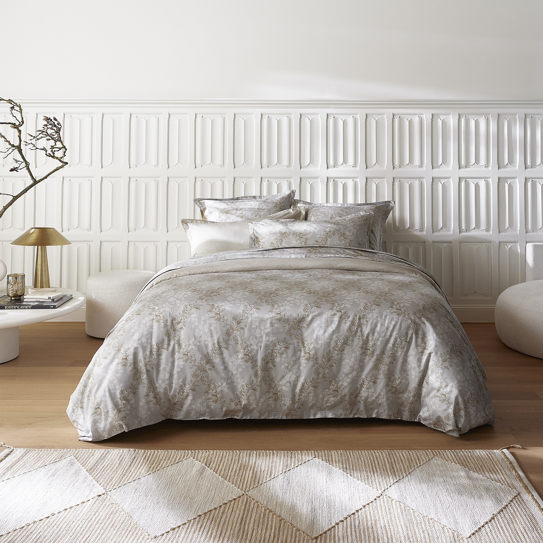 AT邸尔铂·法国进口奢华家纺Rocaille洛可可系列床品四件套