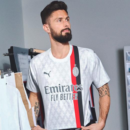 彪马23-24赛季AC米兰客场球员版比赛球衣成人男770390 02 商品图2