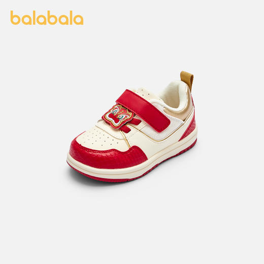 巴拉巴拉童鞋儿童板鞋学步鞋男童女童运动鞋小白鞋2025新潮拜年鞋 商品图0