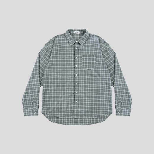 GOODBAI Good Luck Everyday印花oversize偏厚衬衫 商品图2