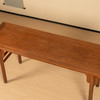 清 花梨木夹头榫刀牙板平头案 商品缩略图2