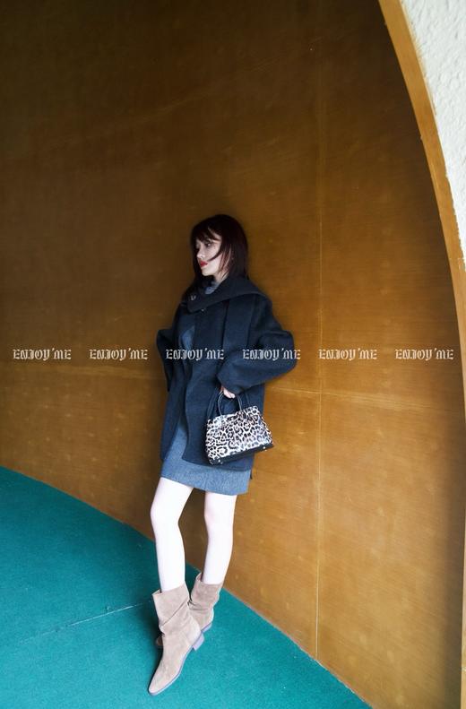 【门店同款】ENJOY冬季柔韧与共玫瑰之吻围巾大衣 159495949 商品图10