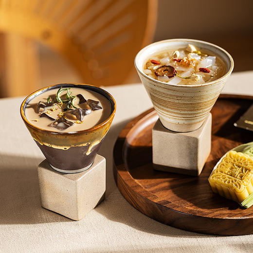 摩登主妇中古咖啡杯套装高档精致创意漏斗杯马克杯子手握杯拿铁杯 商品图0