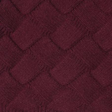 MY161秋冬季新款时尚个性纯色格子圆领套头毛衣复古休闲宽松上衣 商品图3