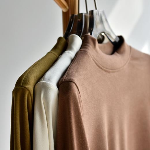 【59/2件】【双面绒绒衣】冬季女装新款中高领双面德绒打底衫 宽松保暖加厚保暖肌底衣 商品图0