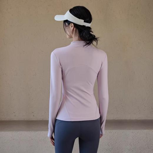 跃牌【周游世界系列】2024新款秋冬加绒拉链运动修身长袖运动服外套TP0802 商品图2