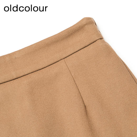 oldcolour高腰显瘦气质通勤时尚直筒长款半身裙DM43063098 商品图2