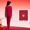 巴拉巴拉儿童保暖内衣套装蛇年女童秋衣秋裤发热本命年红色睡衣潮 商品缩略图3