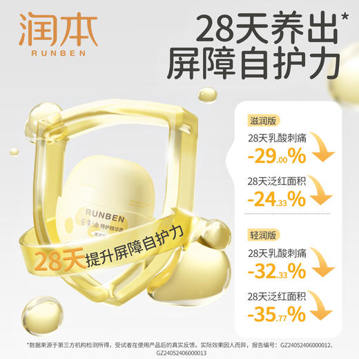 【品牌直发】润本蛋黄油特护精华霜 50g 轻润款 滋润款 宝宝霜秋冬季保湿滋润补水婴儿屏障护肤润肤 商品图3