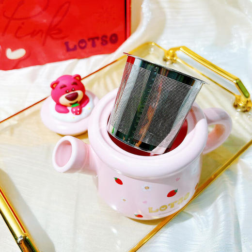 DISNEY 迪士尼草莓熊一壶两杯礼盒装 商品图3