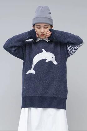 HAYES 海豚图案针织上衣 10860