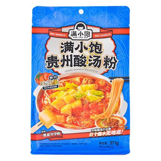 满小饱贵州酸汤粉371g/袋 商品图1