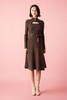 SIA SAYLOR 咖啡色修身针织连衣裙 10797 商品缩略图1
