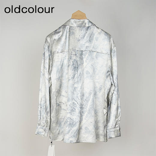 oldcolour春秋款高级感气质百搭简约休闲长袖衬衫女DO11013649 商品图1