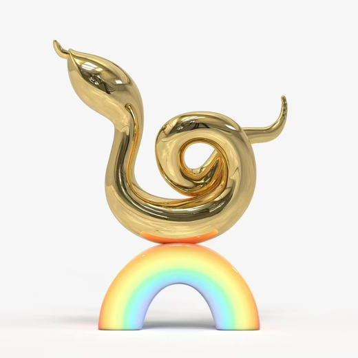 苏凌志《彩虹蛇》金色 商品图0