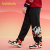 巴拉巴拉童装男童裤子儿童长裤2025新款春装拜年服束脚宝宝卫裤潮 商品缩略图0