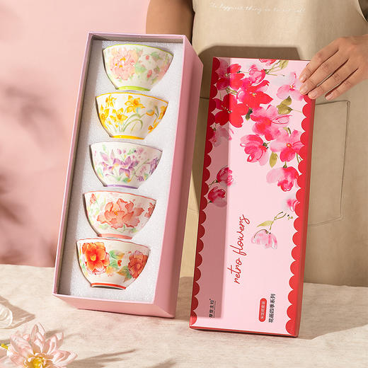 摩登主妇国风饭碗家用2024新款餐具陶瓷碗具米饭小碗特别好看的碗 商品图0