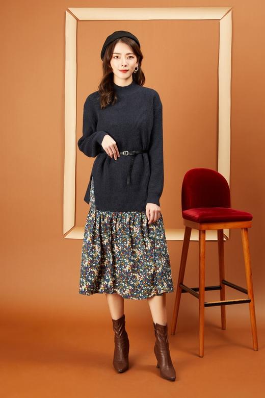 amadella 针织印花半裙套装 10911 商品图1