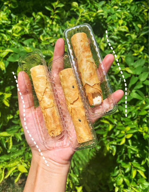【空气牛轧蛋卷】😋酥松掉渣 一捏就碎🤤手工熬糖版牛轧夹心 非棉花糖 奶味浓郁 又酥有糯还有嚼劲😌☑蛋卷居然也加小料了 牛轧夹心直接奶晕 商品图6
