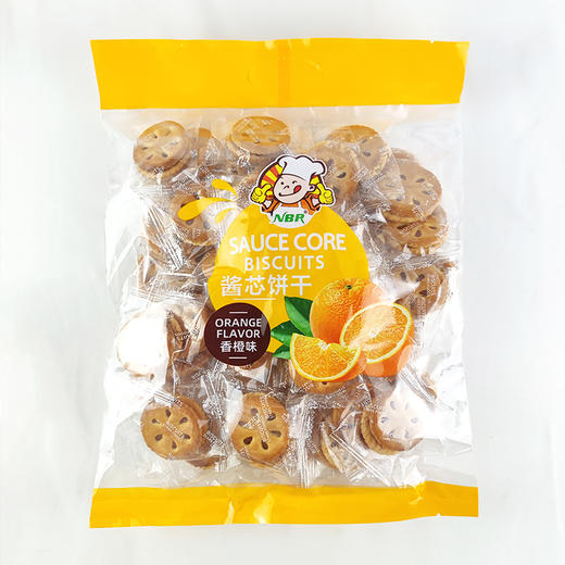 300g众星酱心饼干香橙味 商品图0